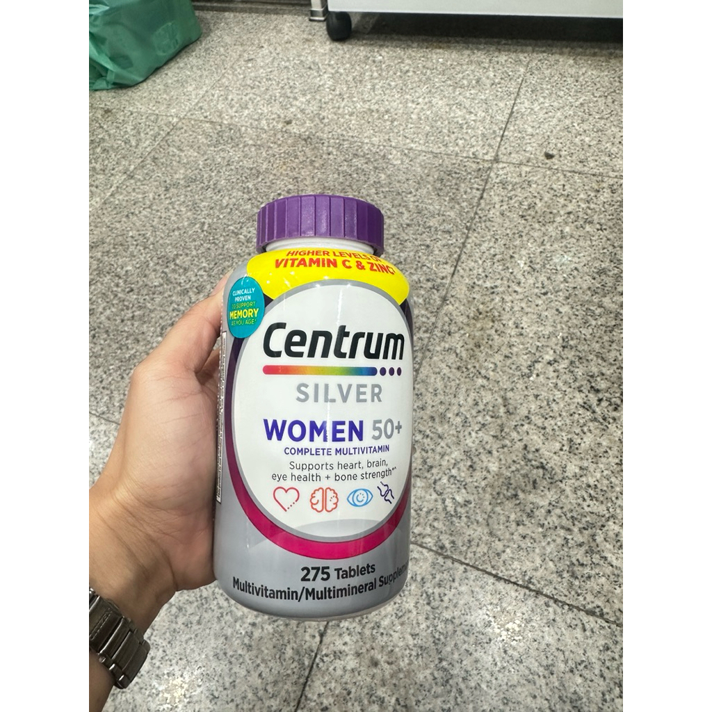 Centrum Silver Women 50+ Multivitamin 275 Tablets