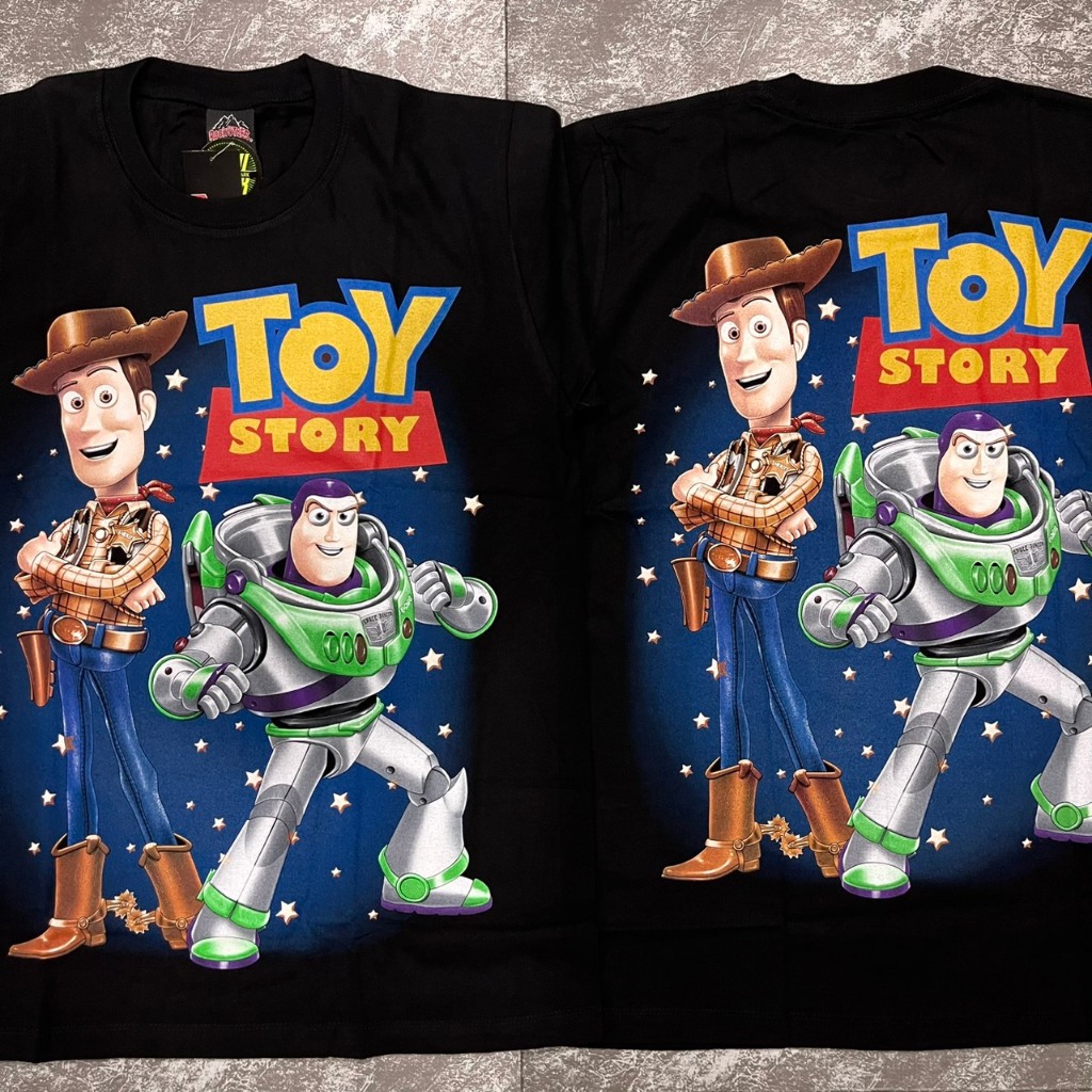 เสื้อยืด ทอยสตอรี่ (ป้ายRocktee เรืองแสง) ผ้าCotton100