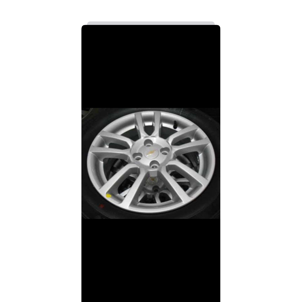 ล้อแม็ก Chevrolet sonic ขอบ16 4รู100 ราคาต่อวง ซื้อแยกวงได้