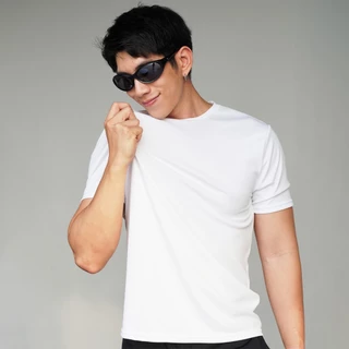 AWAKE เสื้อกีฬาไมโครสปอร์ตคอกลม Micro Sport