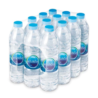 [ส่ง กทม. ปริมณฑล จังหวัดหลักอื่นๆ]น้ำดื่มคริสตัลขนาด (600 มล. X 12 ขวด) 15แพ็ค 180 ขวด Crystal Drinking Water 600 ml