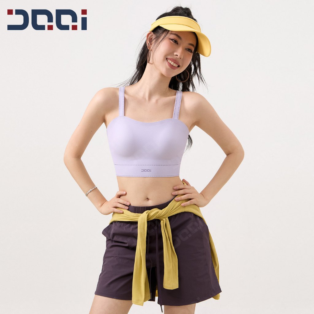 Kelva Sport Bra เสื้อชั้นในกีฬา พร้อมแผ่นรองหน้าอก กันกระแทกสำหรับการวิ่ง ยึดแน่น ไม่ขยับเขยื้อน สวยงามและสะดวกสบาย 2354 ราคา ถูกที่สุด ดีลบีเคเค แกลเลอรีภาพที่ 4