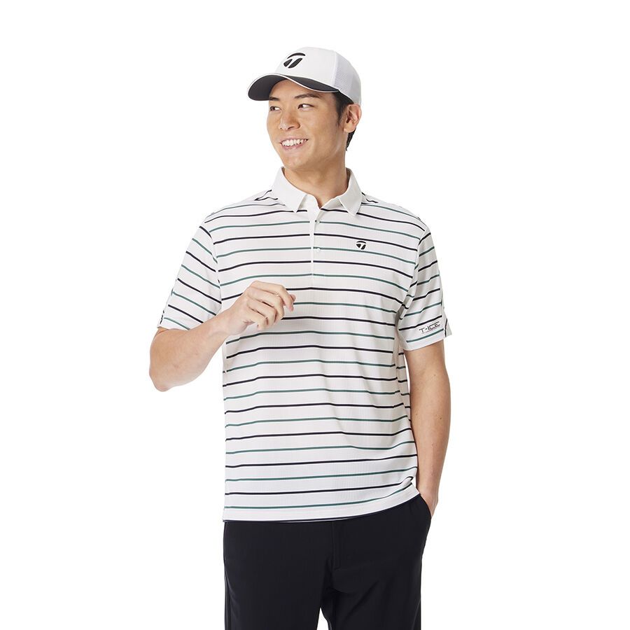 SS26 T-ICE T-AIR Border S/S Polo