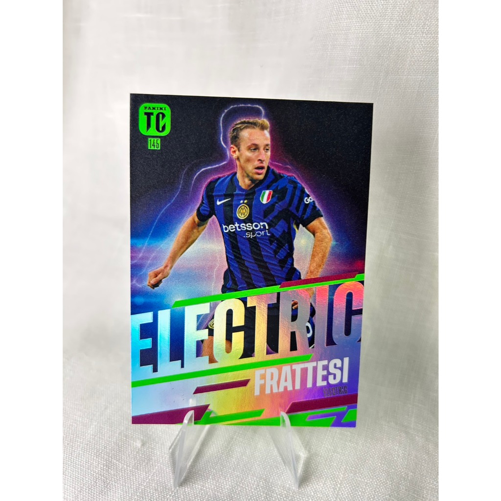 Davide Frattesi Italy Inter Milan Panini Top Class 2024/25 Electric การ์ดฟุตบอล ของแท้