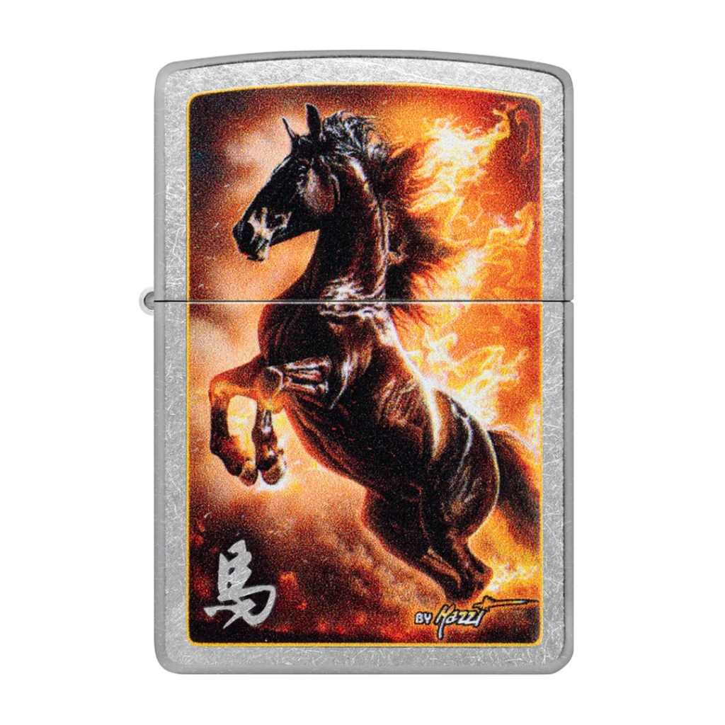 ซิปโป้ รุ่น 47105 Mazzi® Fire Stallion ของแท้ รับประกันตลอดชีวิตนำเข้าและจำหน่ายโดยตัวแทนจำหน่าย