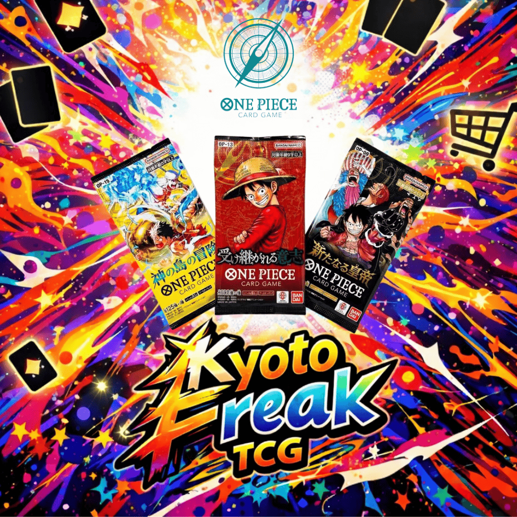 One Piece Card Game (OP-15,OP-13,OP-09) Booster Packs