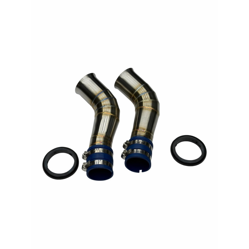 NKB SHOP ท่อกรองเลส คอเดิม Pcx160 / ADV160 / Click 160 ตรงรุ่น แถมยาง กันน้ำ อากาศไหลดีท้ายลึก องศาพ