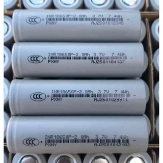 ถ่านชาร์จหัวแบน แบตเตอรี่ลิเธียม 18650 PXNY แท้ 2,000 mAh 5C ความจุจริง 2,150 mAh