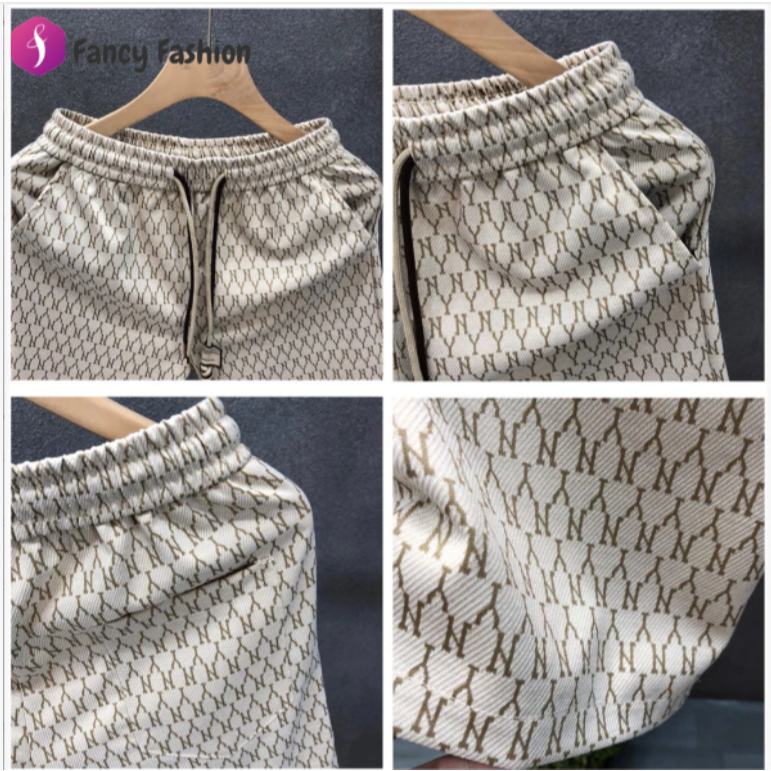 FancyFashionM-3XL กางเกงขาสั้นผู้ชาย ไซส์ใหญ่ ลําลอง รูปที่ 7