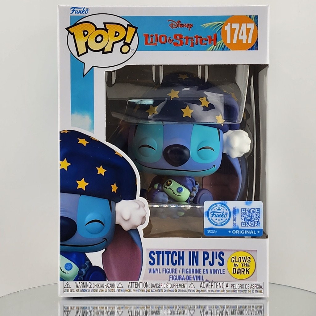 Funko Pop! Lilo & Stitch - Stitch in PJ's (เรืองแสง) #1747