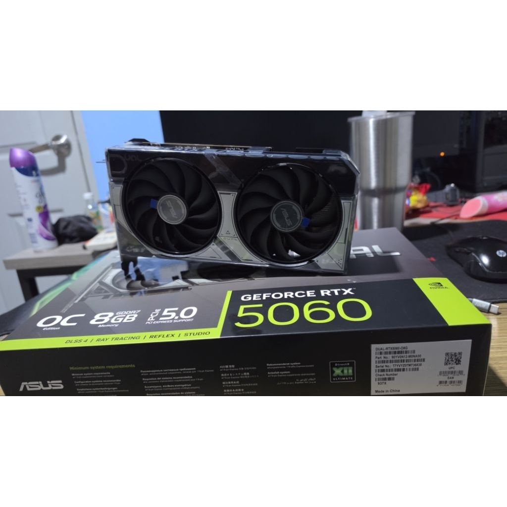 Asus RTX 5060 OC มือสองประกันถึง 28/11/2571