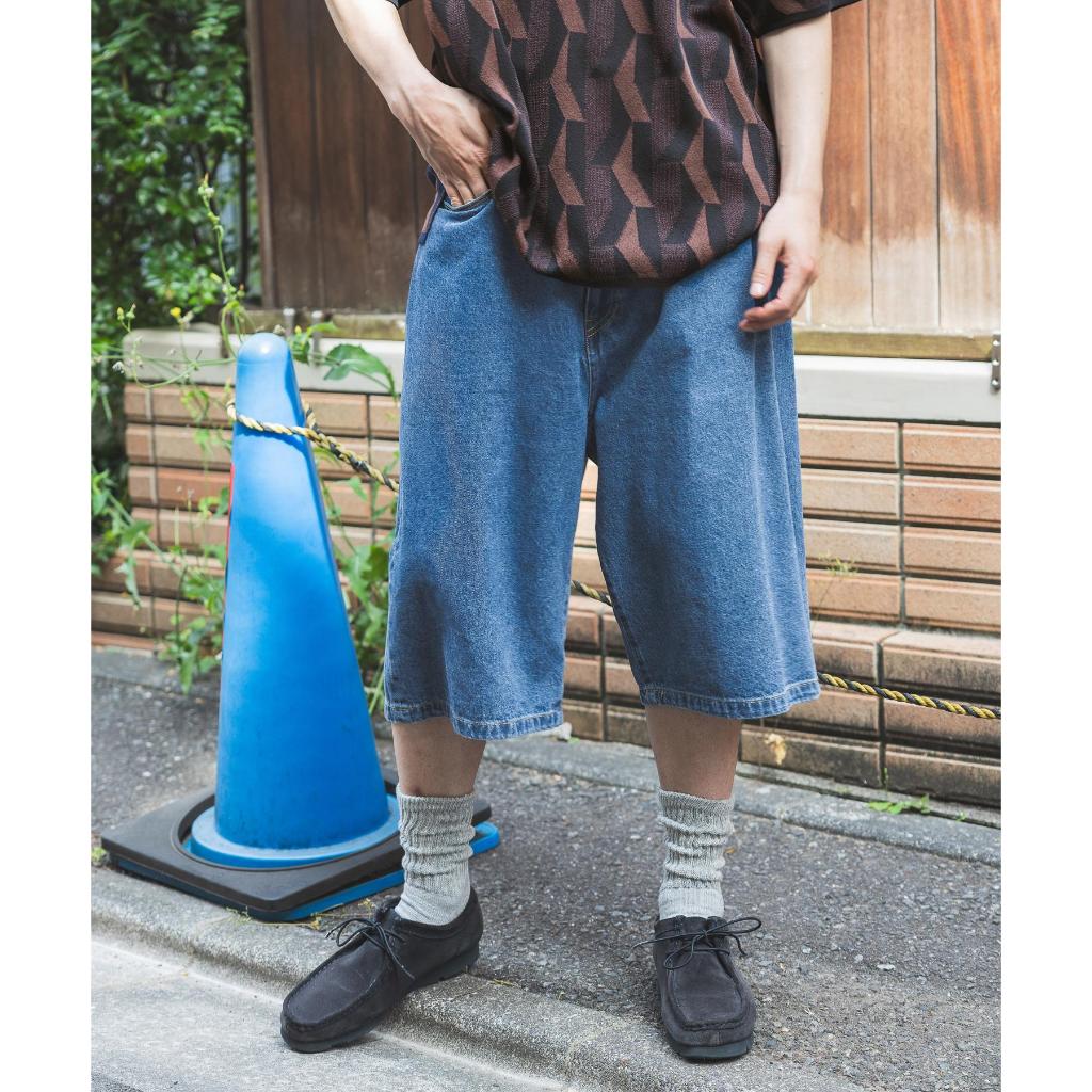 niko and ... กางเกงขาสั้น ทรงไวด์  Wide 5-pocket denim shorts