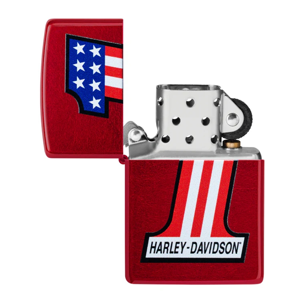 ซิปโป้ รุ่น 47172 Harley-Davidson® ของแท้ รับประกันตลอดชีวิตนำเข้าและจำหน่ายโดยตัวแทนจำหน่าย ราคา ถูกที่สุด ดีลบีเคเค แกลเลอรีภาพที่ 4