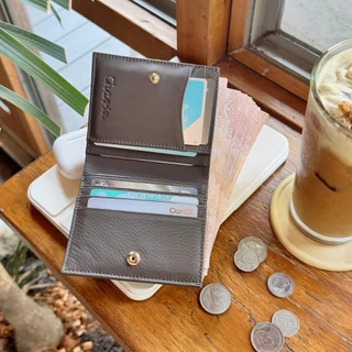 บางเฉียบแต่จุเกินตัวประหยัดที่ในใบสะพาย Hannah (Flash Sale แพคเกจถุงผ้า)Slim&Compact หนังวัวบางจุนุ่ม Charin bag