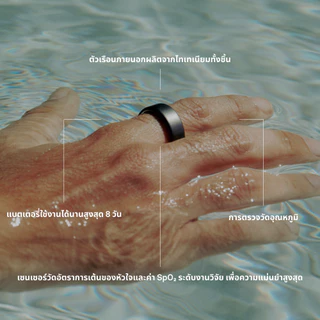 Oura Ring 4 แหวนอัจฉริยะ Smart Ring - แหวนติดตามสุขภาพ สีทอง / Gold