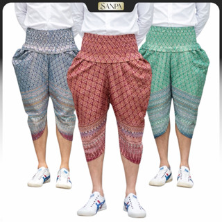 โจงกระเบนกินรี ฟรีไซส์ ใส่ง่าย ผ้าเบา ยาว 33 นิ้ว