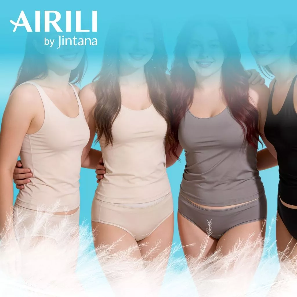 Jintana เสื้อกล้าม รุ่น Airili Pre Wash รหัส JCP003 เสื้อกล้าม ผ้านิ่มพิเศษ ใส่สบาย ระบายอากาศ พร้อมใส่ไม่ต้องซัก