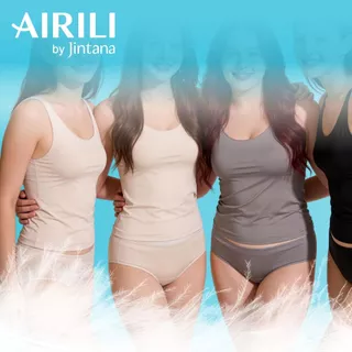 Jintana เสื้อกล้าม รุ่น Airili Pre Wash รหัส JCP003 เสื้อกล้าม ผ้านิ่มพิเศษ ใส่สบาย ระบายอากาศ พร้อมใส่ไม่ต้องซัก