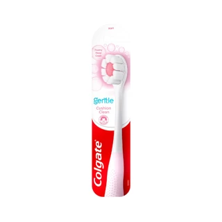 แปรงสีฟัน คอลเกต คุชชั่น คลีน (คละสี) Colgate Cushion Clean Toothbrush (Assorted Colors)