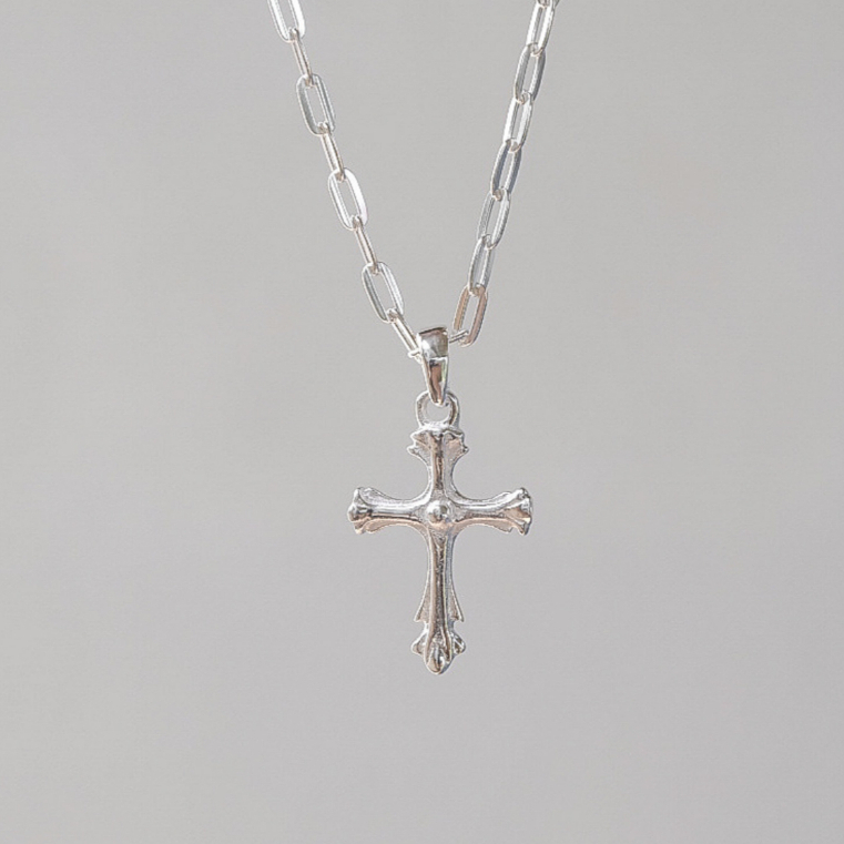Vintage Cross Pendant (เฉพาะจี้) | จี้ไม้กางเขนเงินแท้ silver925 | Sister J