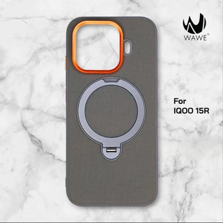 [ส่งจากกทม.] เคส IQOO 15R วัสดุกันลื่นขอบ TPU+ หลัง PC สุดพรีเมี่ยม พร้อมรองรับแม่เหล็ก กางตั้งได้