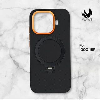 [ส่งจากกทม.] เคส IQOO 15R วัสดุกันลื่นขอบ TPU+ หลัง PC สุดพรีเมี่ยม พร้อมรองรับแม่เหล็ก กางตั้งได้
