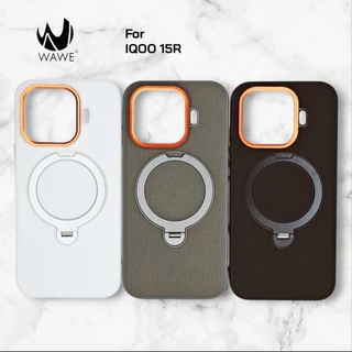 [ส่งจากกทม.] เคส IQOO 15R วัสดุกันลื่นขอบ TPU+ หลัง PC สุดพรีเมี่ยม พร้อมรองรับแม่เหล็ก กางตั้งได้