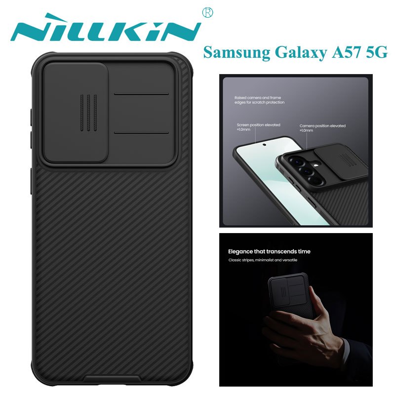 Nillkin เคส เคสโทรศัพท์ Samsung Galaxy A57 5G Case Slide Camera Protection Shockproof Back Cover ซัม