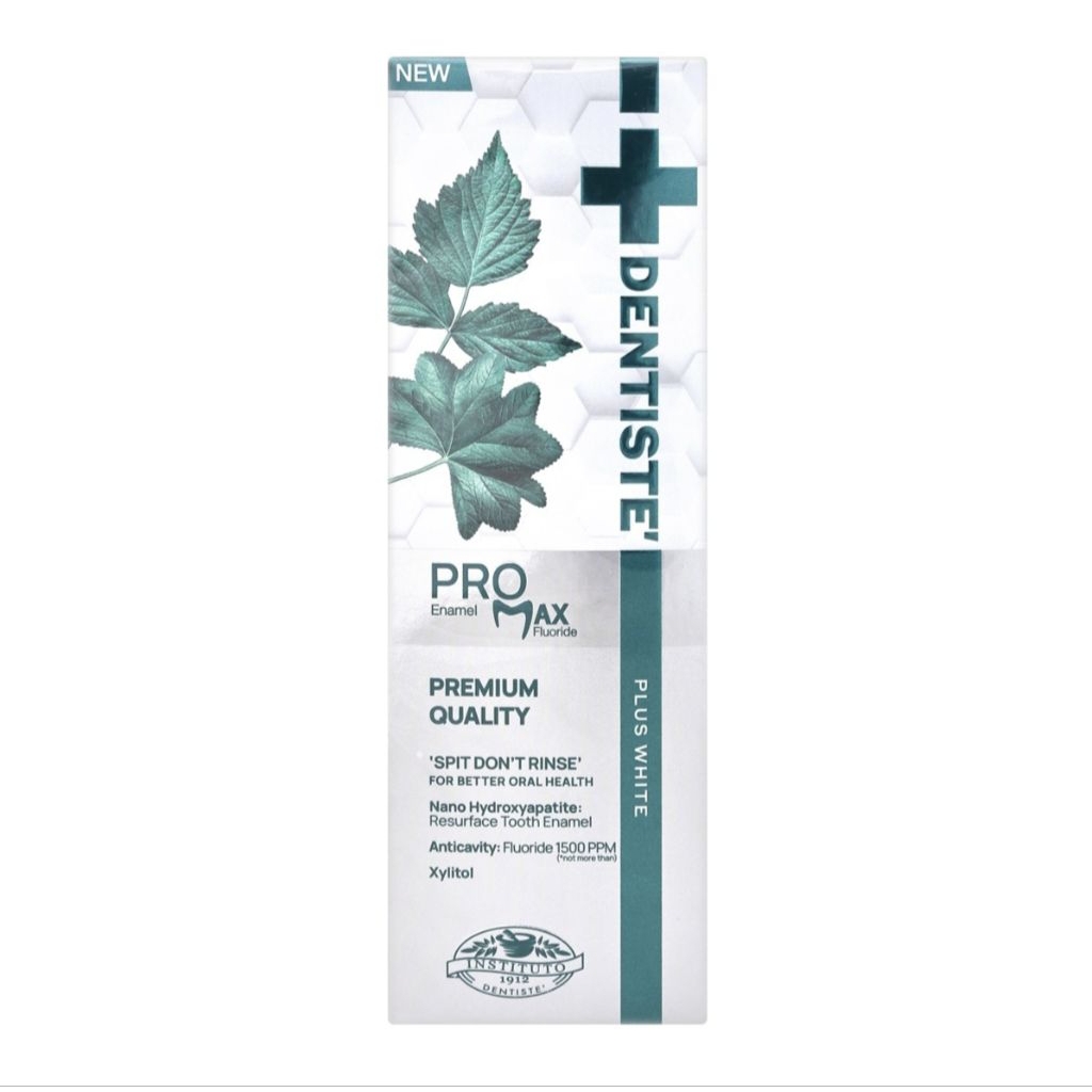 ✨Dentiste' Pro Max Fluoride 1500 PPM 100g.เดนทิสเต้ ยาสีฟัน โปรแม็กซ์