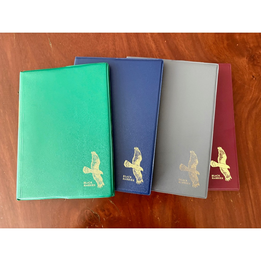 สมุดบันทึก 16/100 นกบิน ปกหนัง PU หลากสี ปั๊มทอง