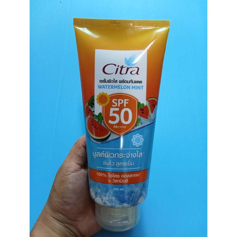 CITRA ซิตร้า วอเตอร์เมลอน มิ้นท์ SPF50 PA ++++ ขนาด 250 ม.ล