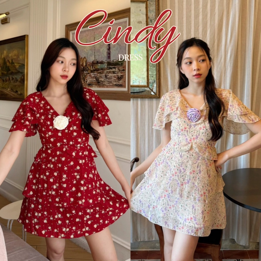 SIRINTRA : CINDY DRESS มี 2 สี