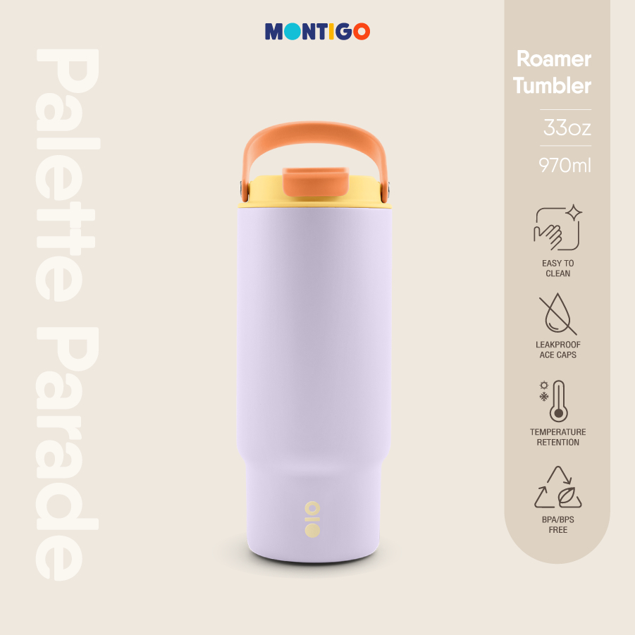 MONTIGO Palette Parade Roamer Tumbler P.Lavender 33OZ / 970ml (แก้วเก็บความเย็น - ร้อน)