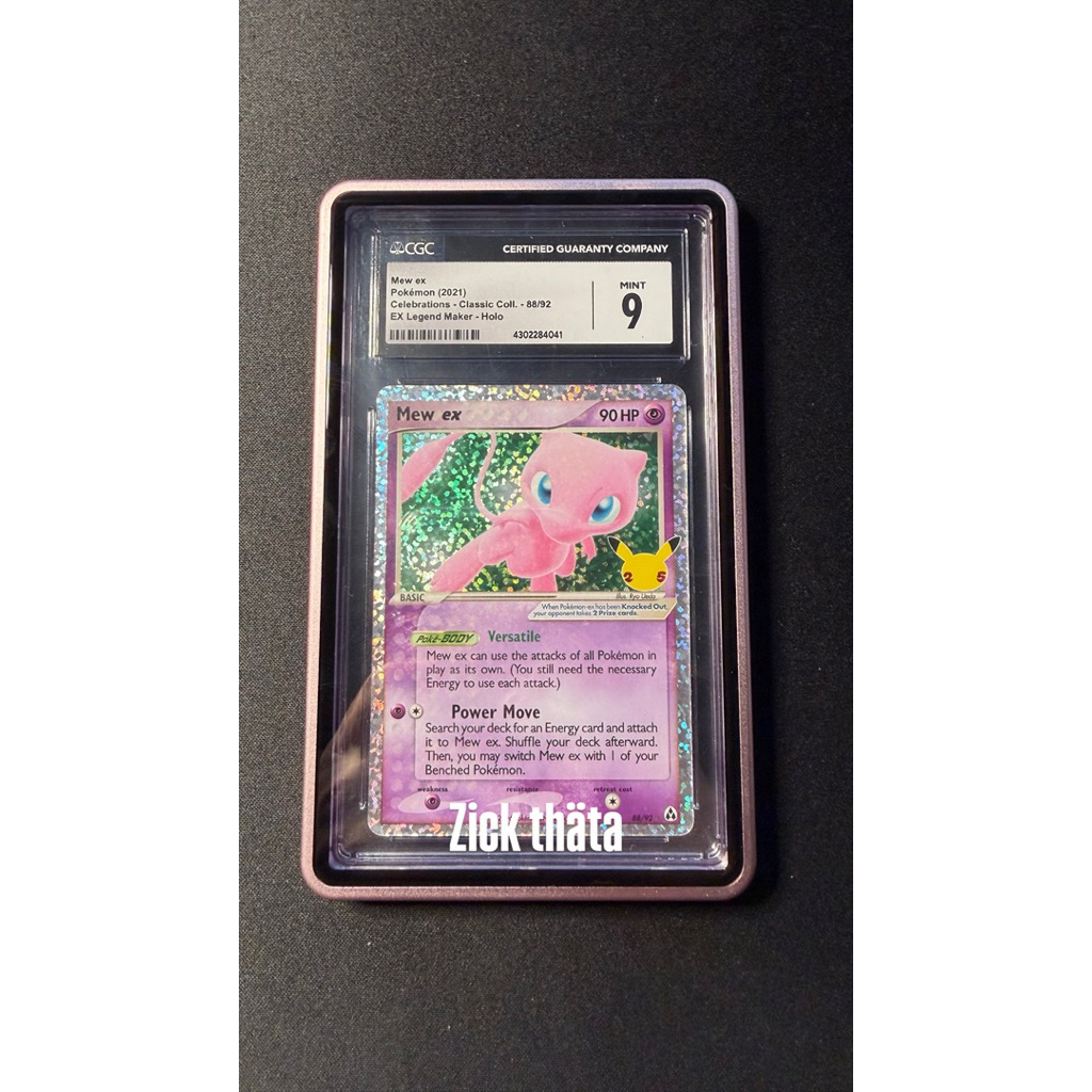CGC 9 (MINT) Mew Ex #88