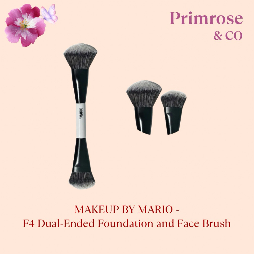 (ของแท้100% พร้อมส่ง) MAKEUP BY MARIO  F4 Dual-Ended Foundation and Face Brush