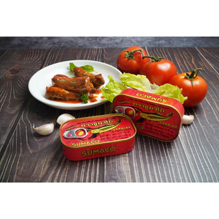 [เซต 5 กระป๋อง/ชุด]SUMACO ปลาซาร์ดีนในซอสมะเขือเทศเข้มข้น 125g | ปลาซาร์ดีนเนื้อแน่น ซอสเข้มข้น หอมอร่อย