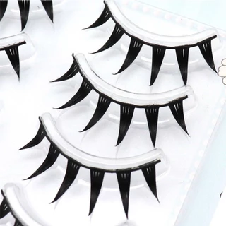 ขนตาปลอม รุ่น SWEET DEVIL ทรงการ์ตูนอนิเมะ ความยาว 12 mm ยาวนุ่มไม่แข็ง แกนเอ็นบางใส น้ำหนักเบา ติดง่าย ใส่สบายตาตลอดวัน