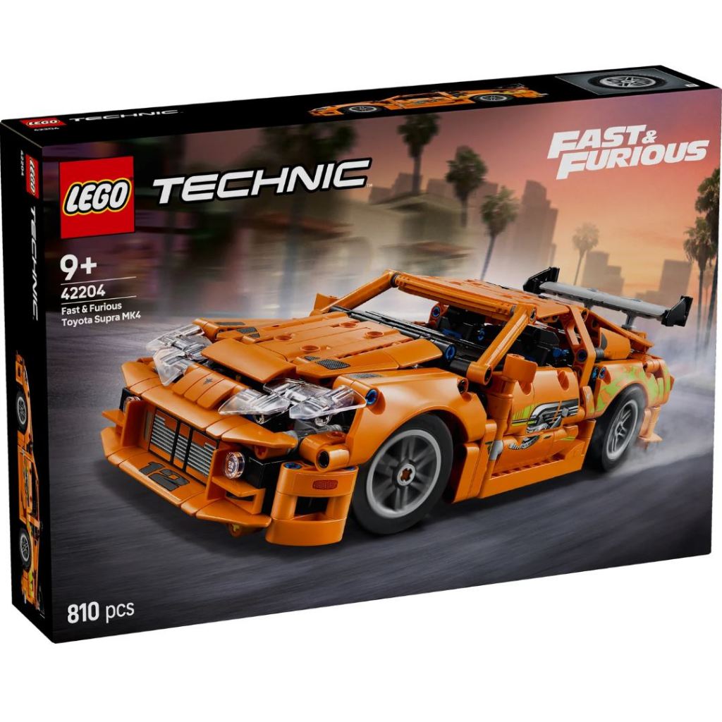 LEGO® Technic™ Fast and Furious Toyota Supra MK4 42204