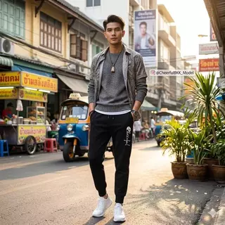 กางเกงวอร์มขายาว ราคาถูก 🔥 ล้างสต็อค M-5XL ผ้านุ่ม ใส่สบาย สุ่มลาย พร้อมส่ง
