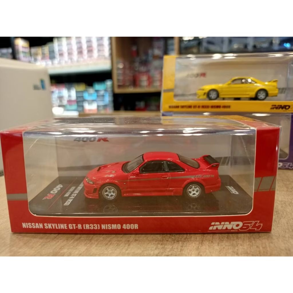 NISSAN SKYLINE GT-R (R33) NISMO 400R Super Clear Red