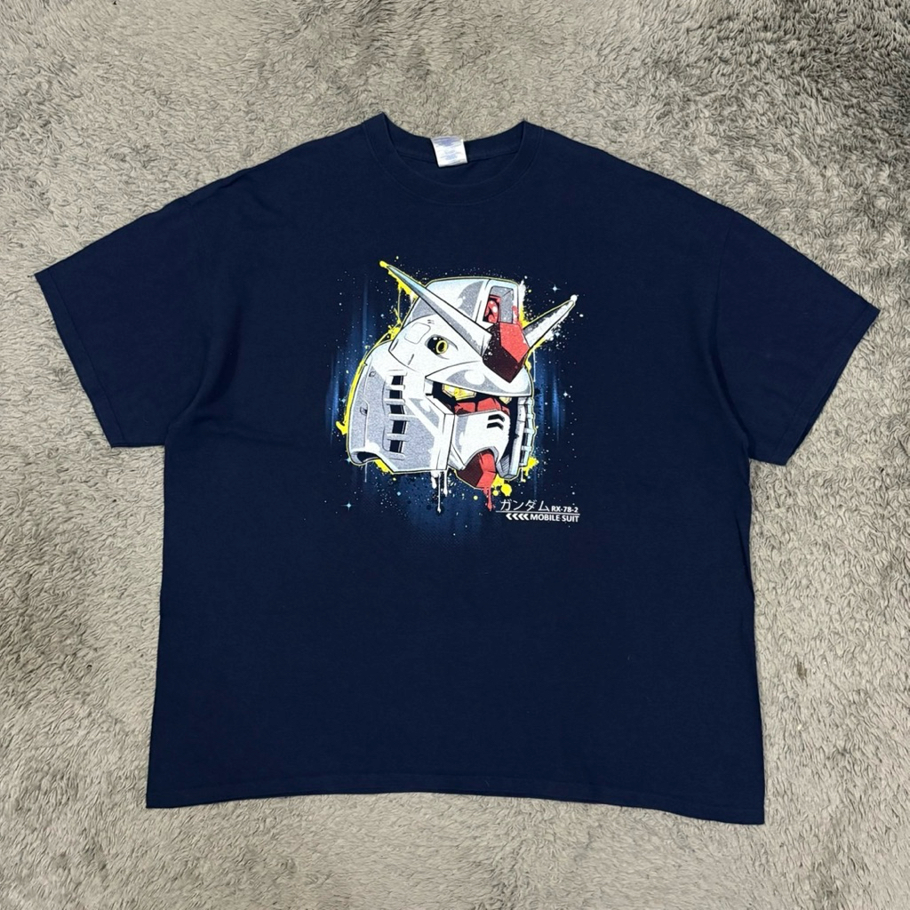 เสื้อยืดแขนสั้น GUNDAM มือสอง ของแท้