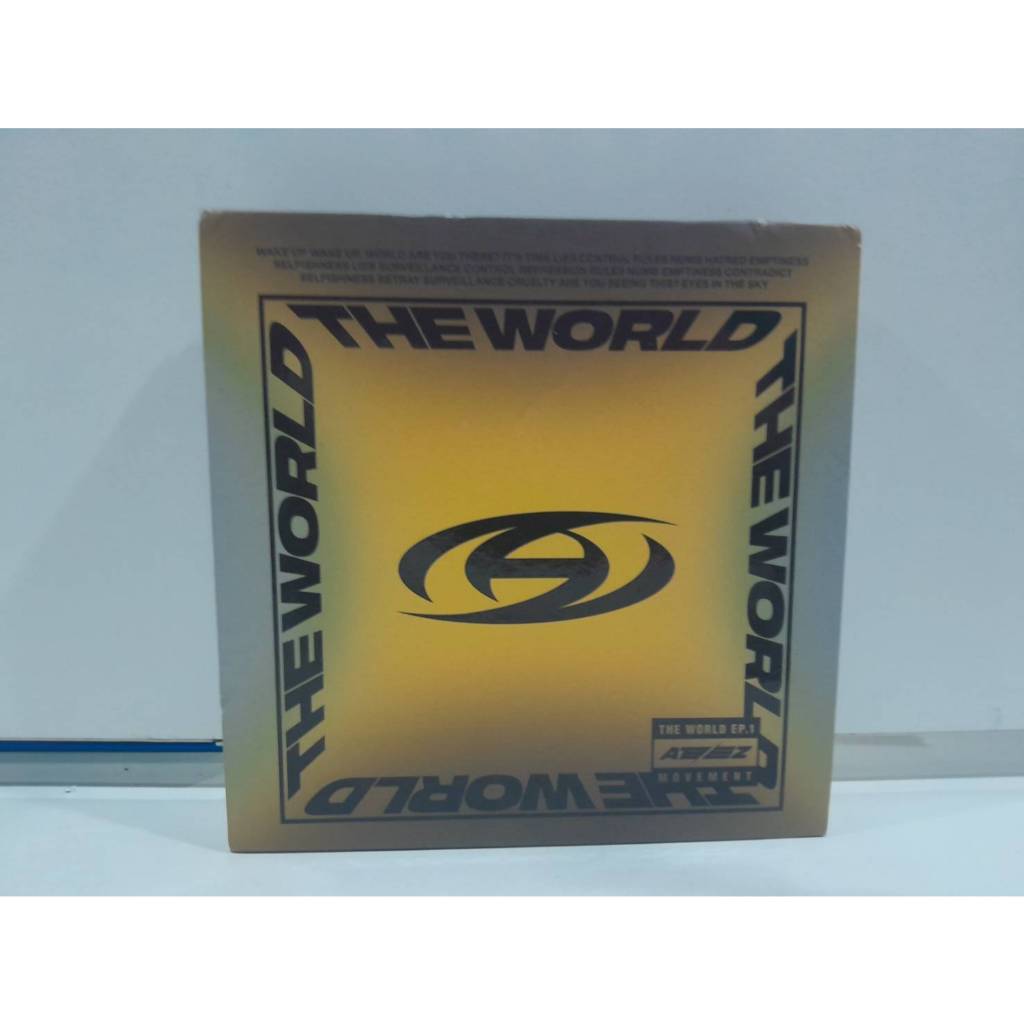 1 CDMUSIC  ซีดีเพลงเกาหลี  ATEEZ [ THE WORLD EP.1 : MOVEMENT ] - DIARY VER    (F4A5)