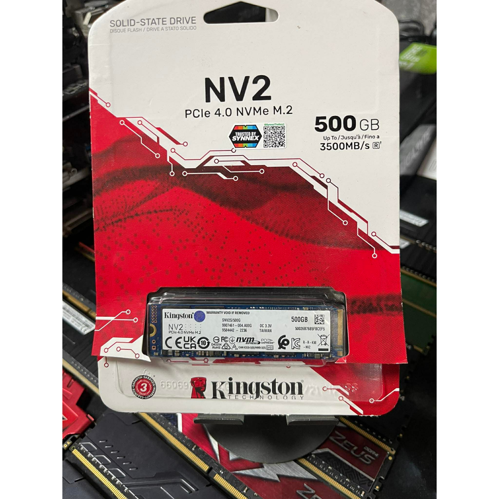 SSD SATA M.2 500GB Kingston