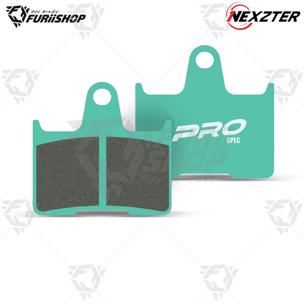 ผ้าเบรก NEXZTER สำหรับ :HARLEY IRON883, FOFTY EIGHT, SUPERLOW /14- - [ PRO SPEC ]
