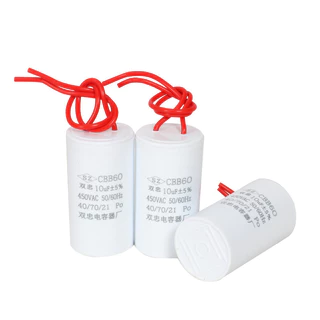 คาปาซิเตอร์ CAPACITOR CBB60 แคปสตาร์ท / แคปรัน เครื่องซักผ้า / มอเตอร์ / ปั๊มน้ำ ตัวเลือก 10 - 20 Uf