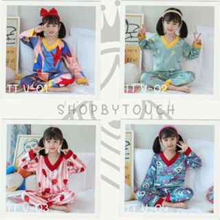 TT2222 Easy เซทชุดนอนเด็กลวดลายใส่ได้ทั้งชายและหญิง**ต้องเที…