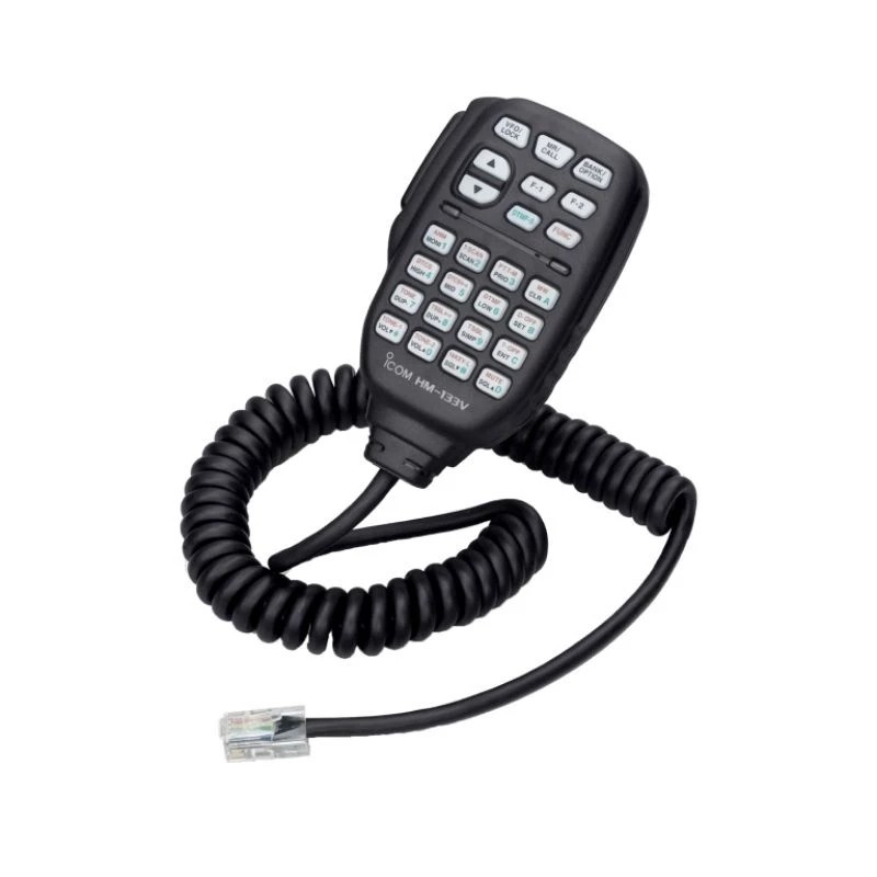 ไมค์ icom HM-133V ของแท้ Hand Microphone สำหรับ IC-2100, 2200, 2300H-T สำหรับวิทยุสื่อสารติดรถยนต์