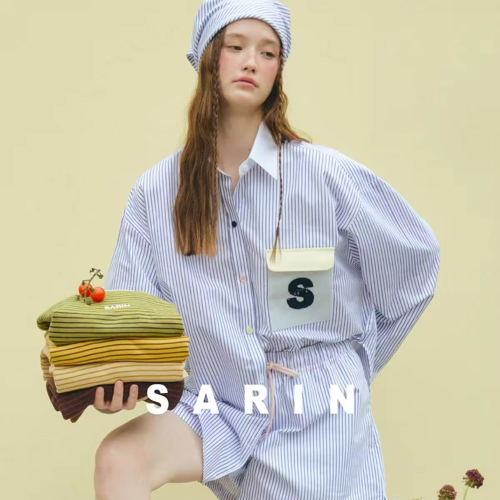 (❌ขายแล้วค่า❌)Sarin puipui shrit size m