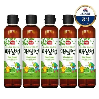 น้ำแมซิลชอง Sajo Haepyo 650g / Korean Plum Extract / 사조 해표 매실청 650g maid in korea Premium Quality