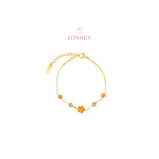 BR-06 Fonney สร้อยข้อมือ สแตนเลสแท้ไม่ลอกไม่ดำ